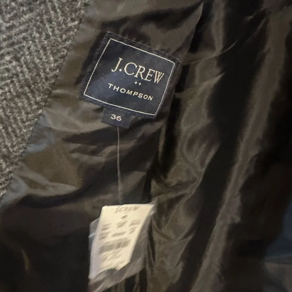 NWTs J. Crew Thompson Wool Blend Car Coat Size 36